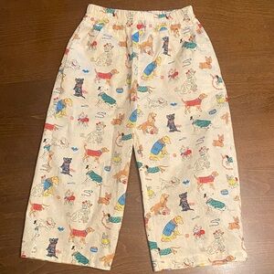 Dog Print Pants